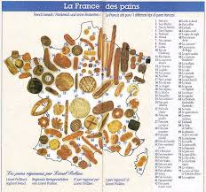 94 Gastronomic Cartography The France Of Breads France Map Map France