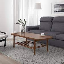 So the gist of this ikea vejmon coffee table hack is that i spray painted the base in my previously mentioned favorite spray paint, rustoleum. Listerby Coffee Table Brown 140x60 Cm Ikea