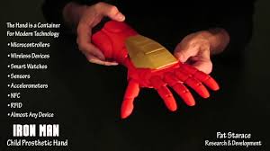 Patrick priebe's working iron man glove is dangerously cool. 3ders Org Awesome 3d Printed Prosthetic Hand Lets Kids Feel Like Iron Man 3d Printer News 3d Printing News