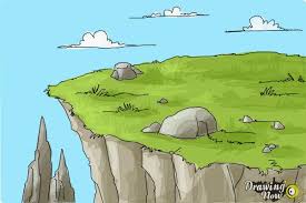 Your pattern should look like this. How To Draw A Cliff Drawingnow