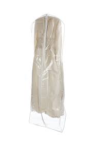 Heavyduty 4 5 Mil Clear Bridal Wedding Gown Dress Garment Bag Travel Storage Organize Bag Extra Long With 10 Gusset By Bags For Less Sale 10 99 Storage