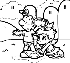 Yoshi pictures luigi daisy bebe luigi bebe daisy yoshi birdo. Nice Luigi Daisy Joke Coloring Page Luigi And Daisy Coloring Pages Coloring Pages For Boys