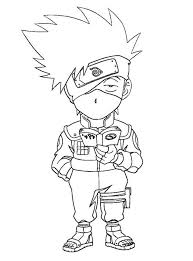 Naruto coloring pages is a large collection of 115 images of naruto uzumaki. Printable Hatake Kakashi Coloring Pages Anime Coloring Pages