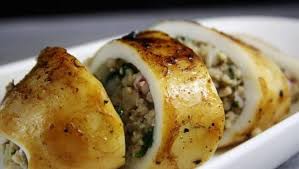 How To Make Calamari Ripieni Italian Stuffed Calamari Recipe Recipe Squid Recipes Good Healthy Recipes Food