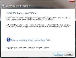 Do windows 7 embedded products qualify? Microsoft Will Not Launch Windows 7 Service Pack 2 Installation Window Installation Windows