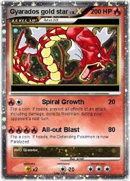 Pokemon Gyarados Gold Star 1