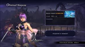 This guide will show you how to earn all of the achievements. Warriors Orochi 3 Ultimate Ayane Mystic Weapon Guide Youtube