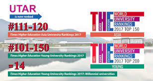 It is ranked top 100 in the times higher education asia university rankings 2018 and top 600 in the times higher. Rankings By Times Higher Education 2017 Utar Received Its First Ranking Of 111 120 By The Times Higher Education The Asia University Rankings 2017 On 16 March 2017 Then On 5 April 2017 The Times Higher Education Ranked Utar 101 150 In