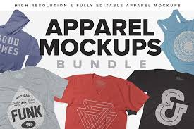 Apparel Mockups Bundle Clothing Mockup Shirt Mockup Mockup