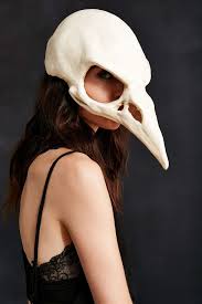 High Noon Creations Bird Skull Mask Skull Mask Bird Skull Mask