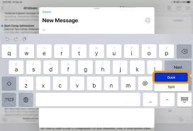 One finger on each side and slide together. How To Get Your Ipad Keyboard To Stay At The Bottom Of The Screen Appletoolbox