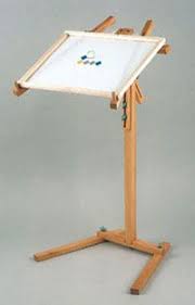 Stitchmaster Floor Stand Wooden Sewing Box Cross Stitch Designs Frame Stand