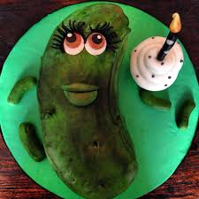 Madalyn S Dill Pickle Birthday Cake Birthday Desserts Dill Pickle Birthday