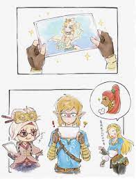 Link finds a photo. : r/Breath_of_the_Wild
