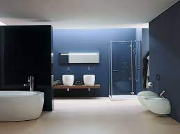 Bagno Blu E Bianco Dal Design Moderno Ecco 20 Idee Originali Mondodesign It Arredo Bagno Blu Decorare Il Bagno Bagno Blu