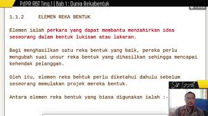 Rbt3118 rekabentuk dan teknologi topik 8 166 8.1.2. Pdpr Rbt Tingkatan 1 Bab 1 Dunia Rekabentuk Part1 Youtube