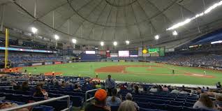 Tropicana Field Section 117 Tampa Bay Rays Rateyourseats Com