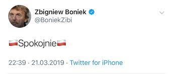 Zbigniew boniek, były polski piłkarz, obecnie pełniący funkcję prezesa polskiego związku piłki nożnej, ma niezłe poczucie humoru. Tomasz Cwiakala On Twitter Za Chwile Grama Przesady Nie Bedzie W Walukiewicz Seleccion