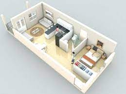 A narrow nightstand, like this charming ikea design, is a great option to help reduce clutter. Cozy One Bedroom Apartment Plans And Designs Fanpageanalytics Home Design From Studio Apartment Design Make It Nice And Comfortable Pictures