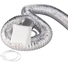Considerations when choosing dryer vent pipe types. Deflecto 8 Ft Supurr Flex Dryer Vent Kit Walmart Com Walmart Com