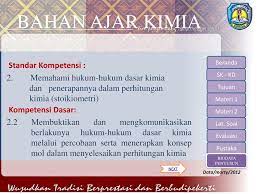 Stoikiometri di dasarkan pada hukum dasar kimia, yaitu hukum kekekalan massa, hukum perbandingan tetap, dan hukum perbandingan berganda. Hukum Hukum Dasar Kimia Ppt Download