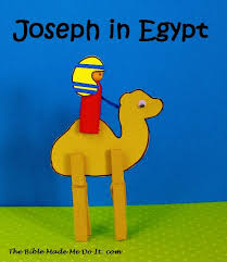 We will be making the camel's head and neck in two parts. Joseph Peg Doll On Camel The Bible Made Me Do It