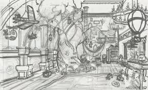 Tree House Inside Drawing Google Search Perspective Drawing Architecture Tree Drawing Lego Hero Factory