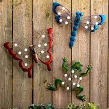 Maybe you would like to learn more about one of these? Solar Powered Garden Wall Art Light Up Hang Hanging Yard Outdoor Home Decor New Garden Wall Art Wall Art Light Light Art