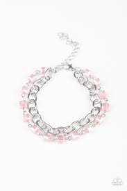 Life Of The Block Party Pink Pink Bracelet Pink Necklace Pink Jewelry