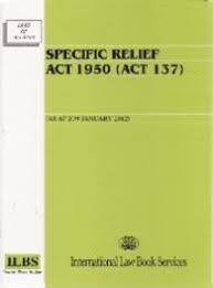 Home » library » legislation » specific relief act 1950 act 137 » table of contents. Books Kinokuniya Specific Relief Act 1950 Act 137 9789678910477