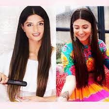 7 Hairstyles That You Can Do With A Flat Iron Or Hair Straightener Popxo Hair Styles Best Hair Straightener Hair Straightener