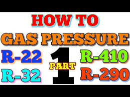 how to gas pressure in charging hindi r22 r32 r410a 290