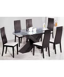 The best option for you is an oval table. Dining Table Designs 6 Seater Oval Shape