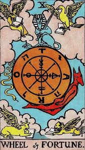 Wheel of fortune (x) is one of 78 cards in a tarot deck and is the tenth trump or major arcana card in most tarot decks. Wheel Of Fortune Tarot Card Meanings Mystical Bee