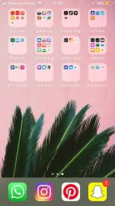 Home Screen Organization Iphone Aesthetic 32 Super Ideas Homescreen Iphone Iphone App Layout Iphone Layout