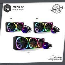 Nzxt's kraken x53 aio liquid cooler offers pc builders a stylish alternative to the competition that still gets the job done. Nzxt Kraken X53 X63 X73 240mm 280mm 360mm With Aer Rgb And Rgb Led Aio Liquid Cooler Shopee Malaysia