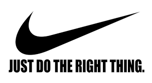 The right thing font | designed by jonathan s. Nike Just Do The Right Thing