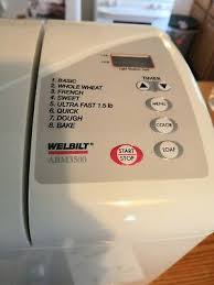 As the machines goes into the knead phase, look at the dough and make sure it is in a. Welbilt Bread Machine Abm3500 With Manual Recipes 46 02 Picclick Uk