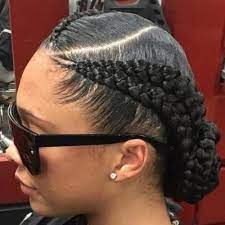 Short Hairstyles For Black Women Pretty Short Black Hairstyles Deep Wave Ponytail 20190108 Feed In Braids Hairstyles Goddess Braids Updo Goddess Braids