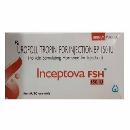 Urofollitropin For Injection BP 150 IU at ₹ 700/vial | Urofollitropin Injection in Bhopal | ID: 20562763748