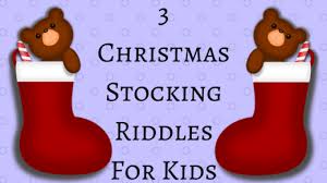 This would be a fun choice for a birthday party scavenger hunt. Christmas Stocking Riddles