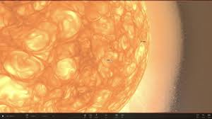 Each colored flag points to a meteoroid or orbital debris strike we found on insp. Uy Scuti Vs Earth Youtube
