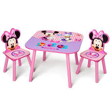Handmade children's table with 2 benches. Delta Children Table And Chair Minnie Mouse In 2021 Kids Table Chair Set Kids Table And Chairs Kids Activity Table