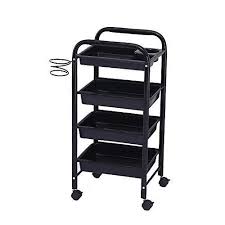 Utility carts feature shelves for better organization and are equipped with wheels for smooth movement around your kitchen. Ygcbl Multifunction Portable Hand Trucks Modern Cart Tool Beauty Salon Ninthavenue Europe