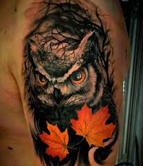 Owls with orange eyes are eurasian eagle owls, great horned owls, the transformer owls, etc. 110 Best Owl Tattoos And Designs With Meanings