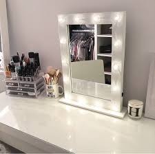 Your Vanity Area Will Be Transformed With The Dazzling Luminosity Of Our Amazing Illuminated Makeup Mirror Dressing Ta Vanity Beauty Room Vanity Vanity Mirror