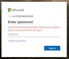 Note that to unblock users, your o365 account (separate admin account hopefully) has to have a azure ad premium p2 license. Can T Log Into My Onedrive Edu Account Microsoft Community