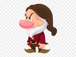 Grumpy Snow White Dwarf Free Png Image Grumpy Snow White Clipart 2145492 Pikpng
