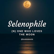 Selenophile One Word Quotes Unusual Words Uncommon Words