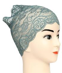 Buy QufiCraft Girls and Womens Hijab Headband, Under Hijab Scarf Naqab Head  Scarf (3 pcs) (Tawny Green & Cream) at Amazon.in